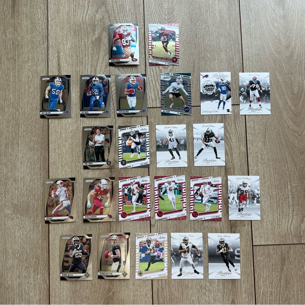 2024 Panini Prizm / Absolute Football NFL Football Cards #2